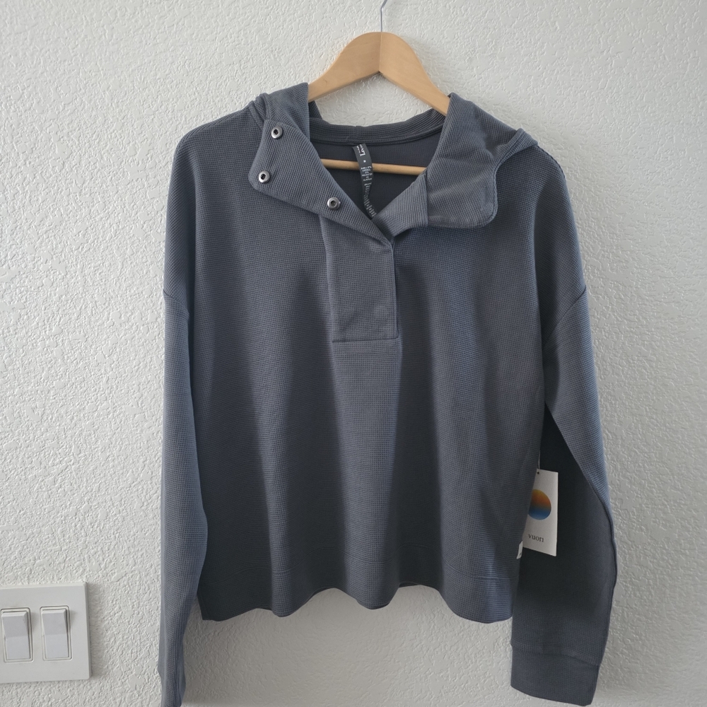 Vuori Bayview Thermal Hoodie M Shale New NWT - Picture 3 of 8